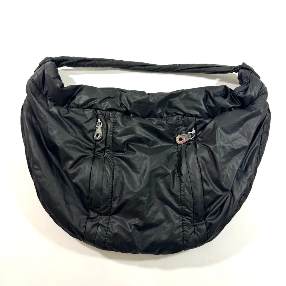 Kipling Grand Sac Hobo Slouch Bag Black